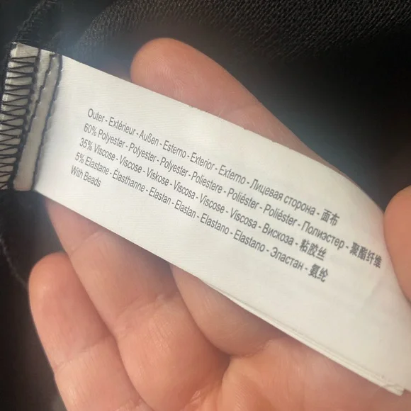 Vada Winter hamsa hand sweater jacket - Picture 4 of 4